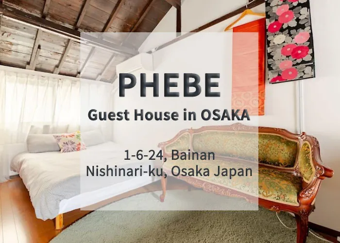 Phebe7 -Kixlink, 4 Min To Namba, Sleeps 6!